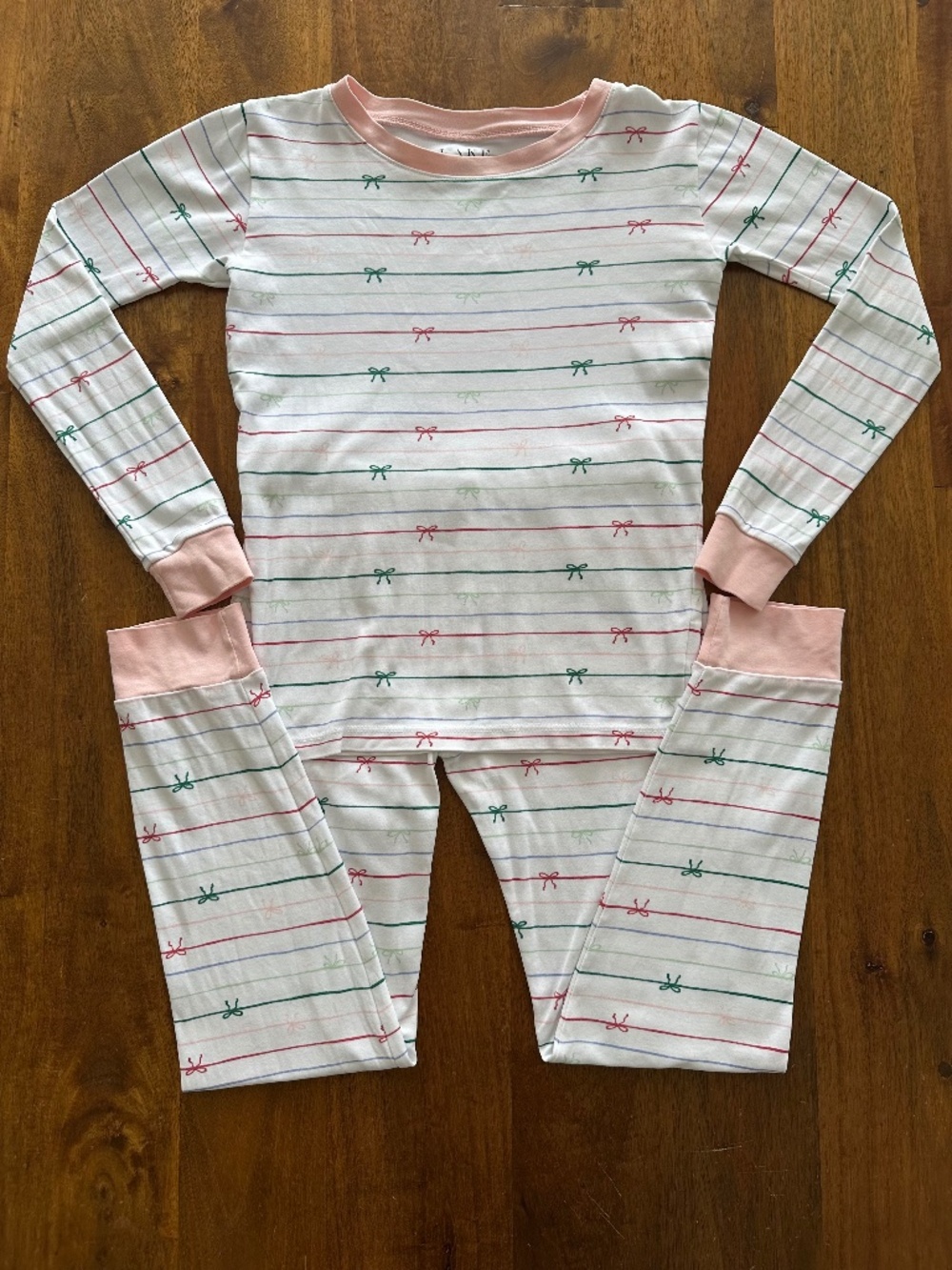 LAKE Pretty Ribbon Pajamas